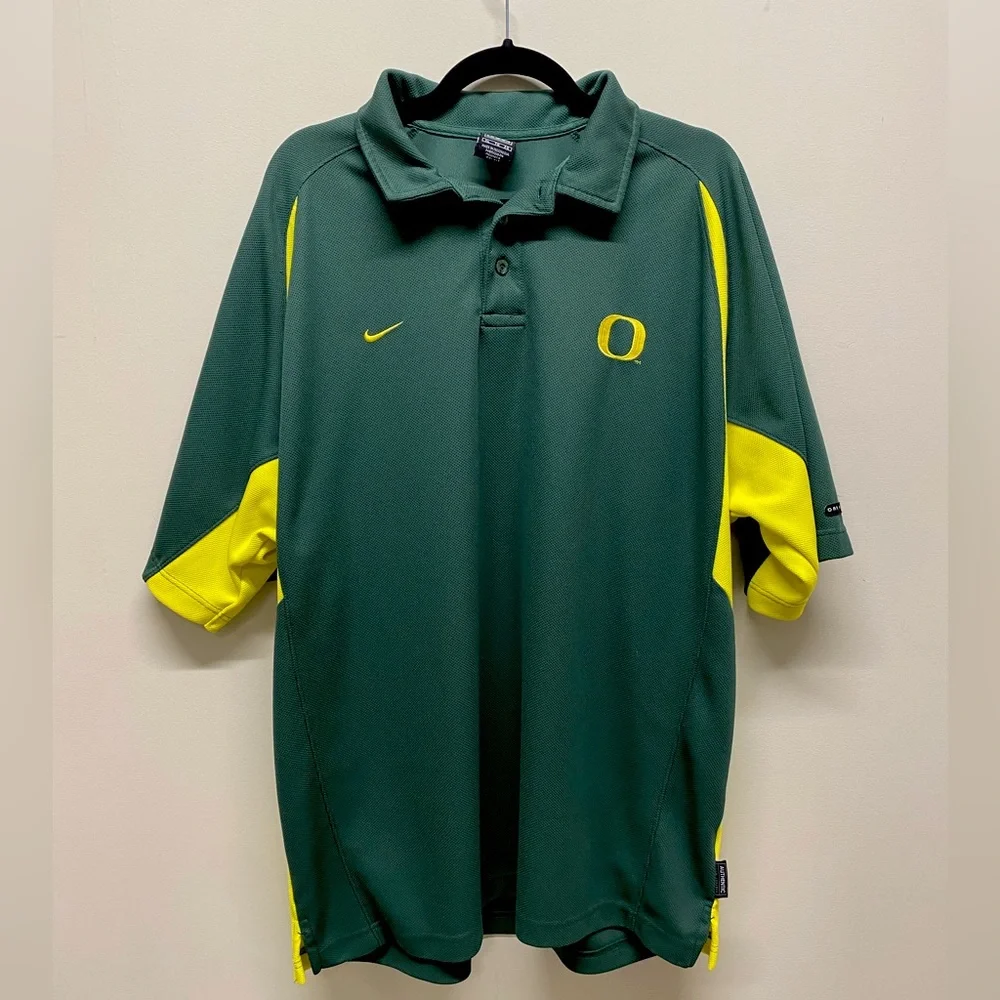Oregon Ducks Nike Dri-Fit Polo - Picture 1 of 6